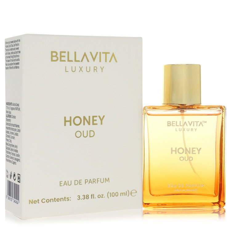 Bellavita Luxury Honey Oud Eau De Parfum Spray By Bellavita, Cologne for Men, available at Zachava.com.
