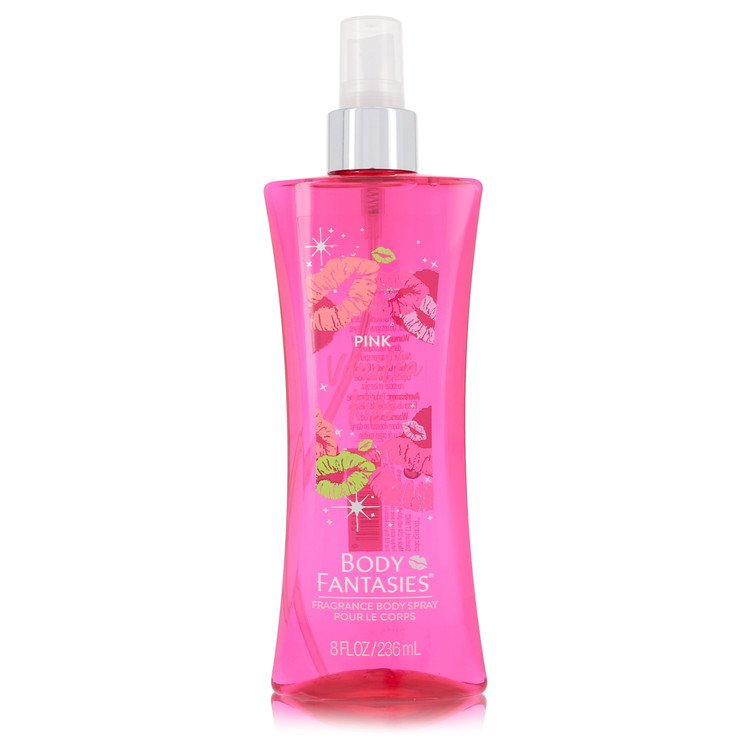 Body Fantasies Signature Pink Vanilla Kiss Fantasy Body Spray By Parfums De Coeur, Perfume for Women, available at zachava.com