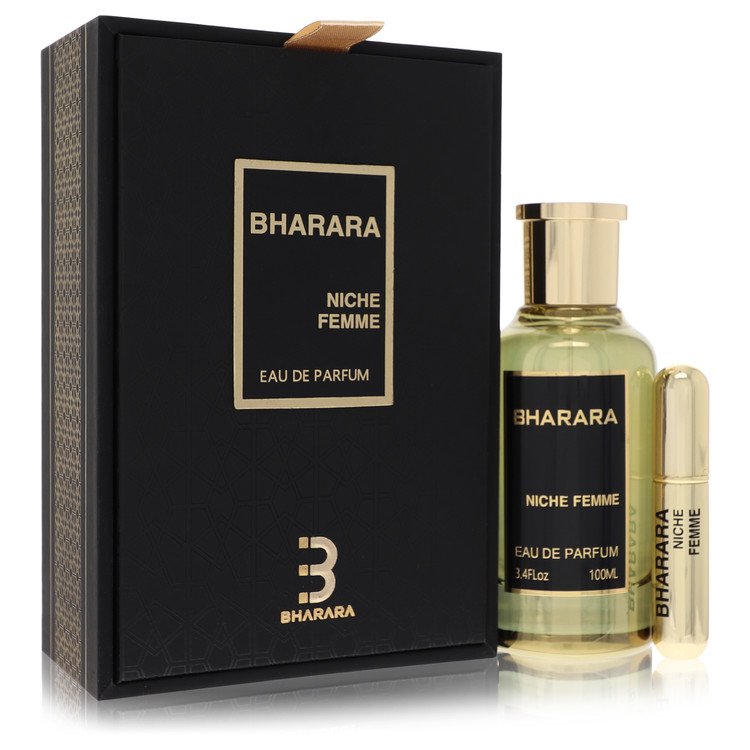 Bharara Niche Femme Eau De Parfum Spray + Refillable Travel Spray By Bharara Beauty, Perfume for Women, available at Zachava.com.