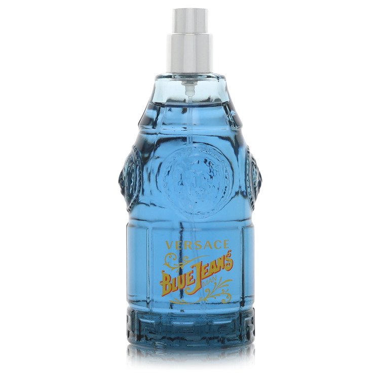 Blue Jeans Eau De Toilette Spray (Tester New Packaging) By Versace, Cologne for Men, available at zachava.com