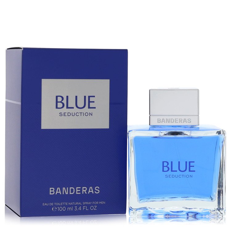 Blue Seduction Eau De Toilette Spray By Antonio Banderas, Cologne for Men, available at zachava.com