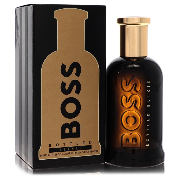 Hugo Boss - Boss Bottled Elixir Cologne By Hugo Boss Parfum Intense Spray. SKU: 565286
