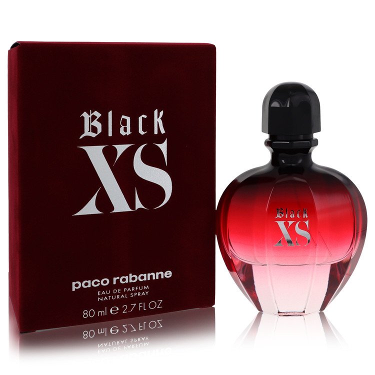 Black XS by Paco Rabanne Eau De Parfum Spray (New Packaging) 2.7 oz for Women