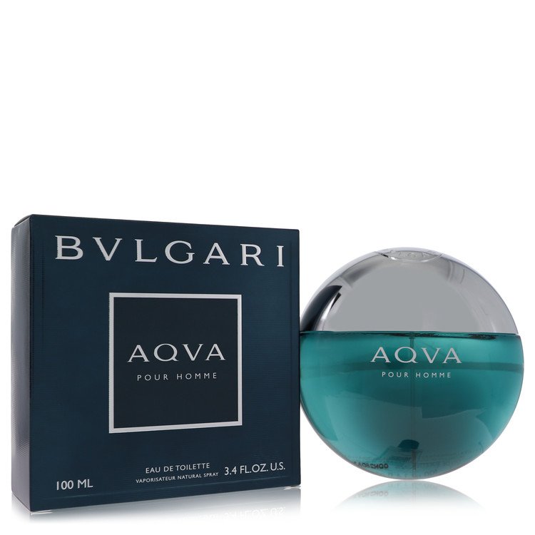 Aqua Pour Homme by Bvlgari Eau De Toilette Spray 3.3 oz for Men