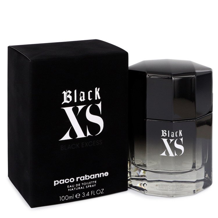 Black Xs Eau De Toilette Spray (2018 New Packaging) By Paco Rabanne, Cologne for Men, available at zachava.com
