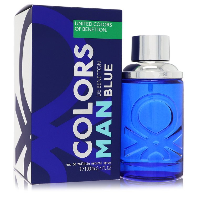 Colors De Benetton Blue Eau De Toilette Spray By Benetton, Cologne for Men, available at zachava.com
