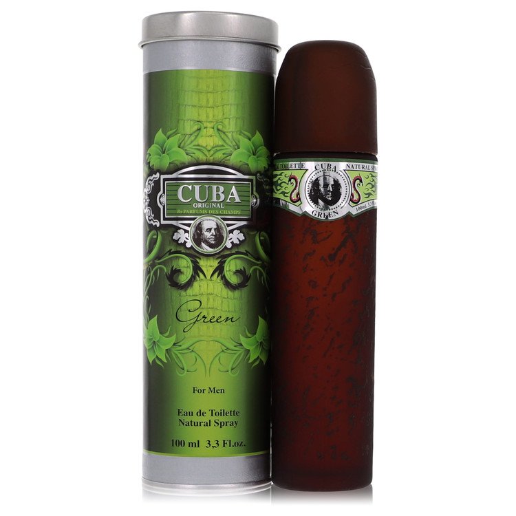 Cuba Green Eau De Toilette Spray By Fragluxe, Cologne for Men, available at zachava.com