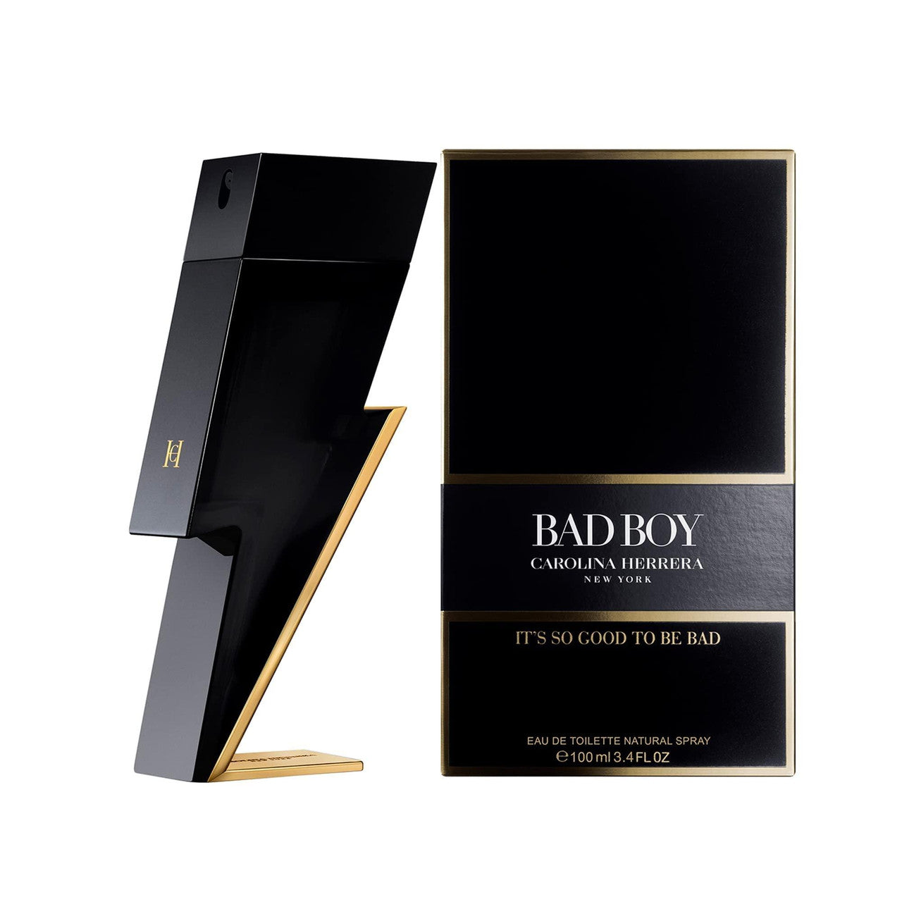 CAROLINA HERRERA BAD BOY 3.4 EAU DE TOILETTE SPRAY FOR MEN Main image