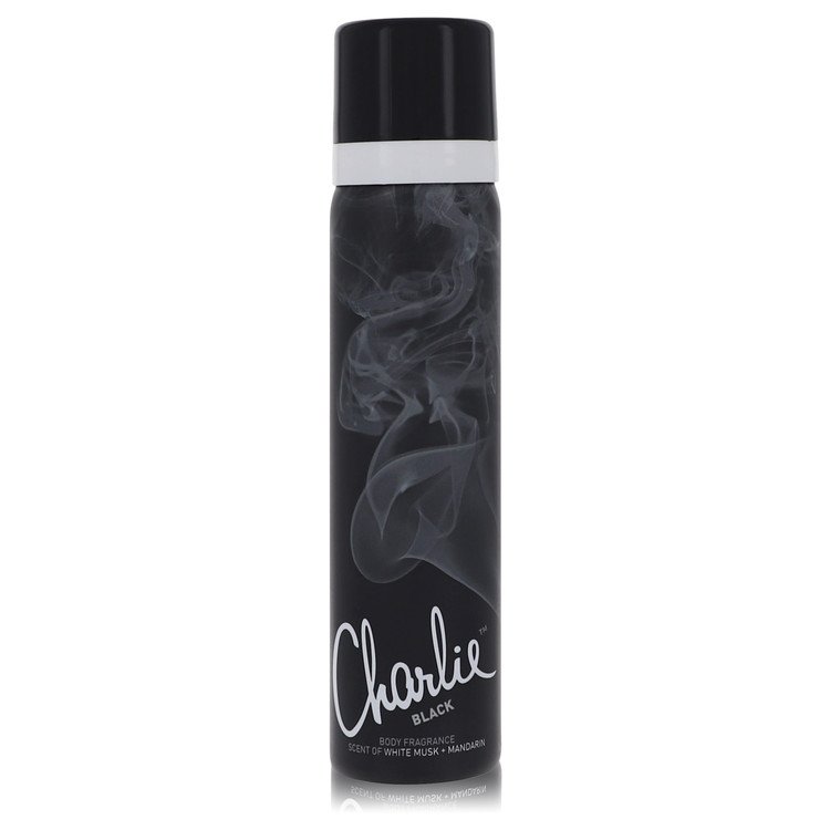Charlie Black Body Fragrance Spray By Revlon - Zachava.com