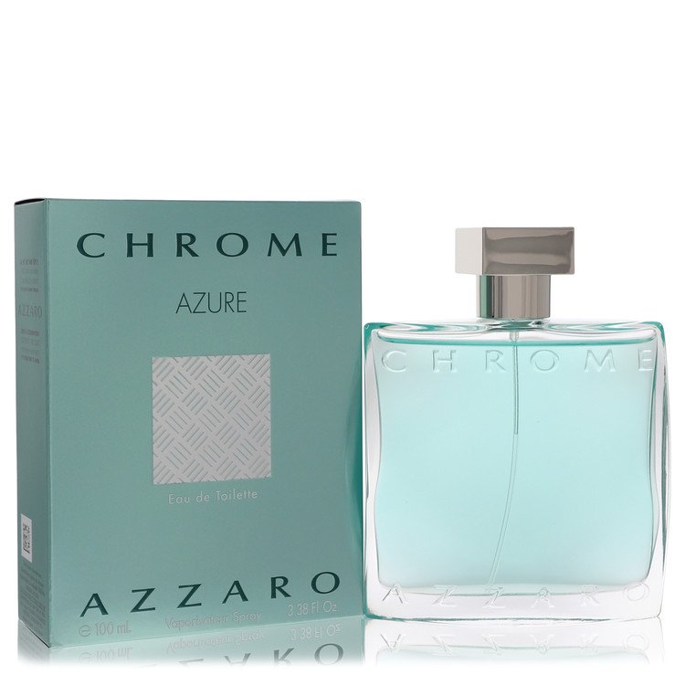 Chrome Azure Eau De Toilette Spray By Azzaro, Cologne for Men, available at zachava.com