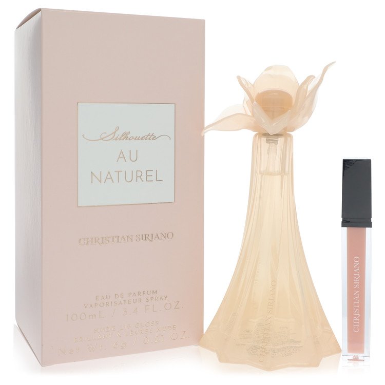 Christian Siriano Au Naturel Eau De Parfum Spray + 0.21 oz Nude Lip Gloss By Christian Siriano - Zachava.com