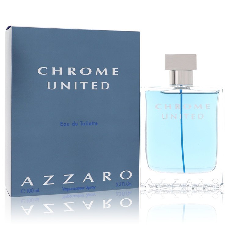 Chrome United Eau De Toilette Spray By Azzaro - Zachava.com