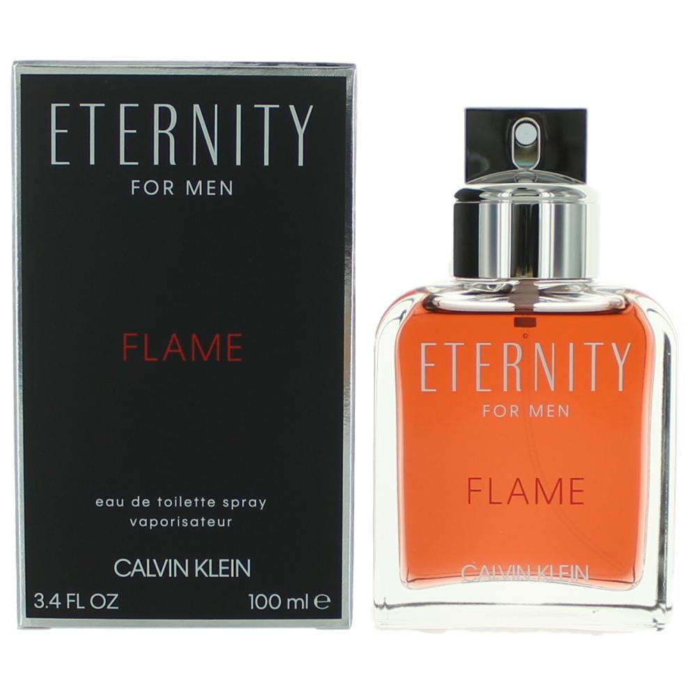 ETERNITY FLAME 3.4 EAU DE TOILETTE SPRAY FOR MEN Main image