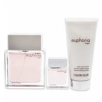 EUPHORIA 3 PCS SET FOR MEN:  3.3 EAU DE TOILETTE SPRAY + 3.3 AFTER SHAVE BALM + 15 ML EAU DE PARFUM MINI
