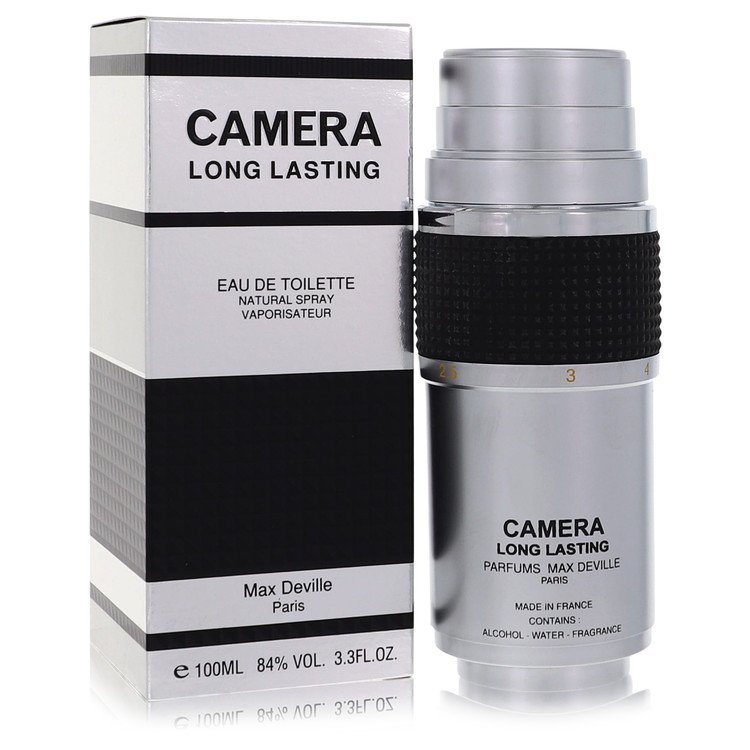 Camera Long Lasting Eau De Toilette Spray By Max Deville, Cologne for Men, available at zachava.com