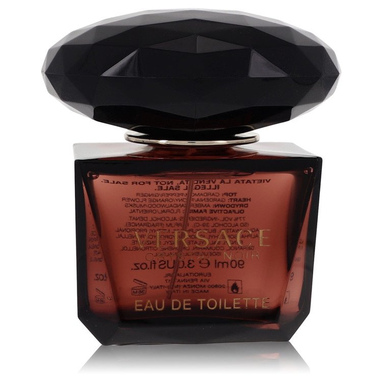 Crystal Noir Eau De Toilette Spray (Tester) By Versace, Perfume for Women, available at Zachava.com.