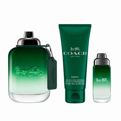 Coach Green 3 Pcs Set For Men: 3.4 Eau De Toilette Spray + 3.4 Shower Gel + 0.5 Eau De Toilette Spray Secondary image