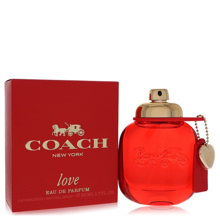 Coach Love Eau De Parfum Spray (red packaging) By Coach, Perfume for Women, available at zachava.com
