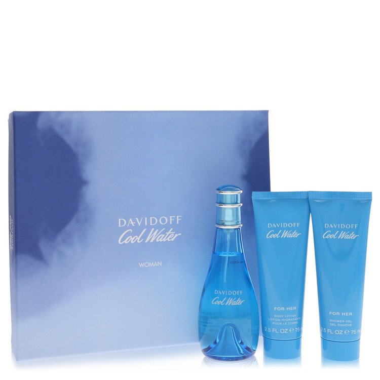 Cool Water Gift Set By Davidoff, Perfume for Women, available at zachava.com