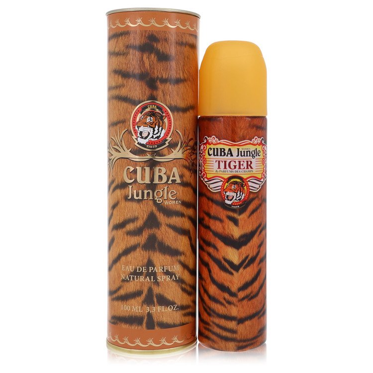 Cuba Jungle Tiger Eau De Parfum Spray By Fragluxe, Perfume for Women, available at zachava.com