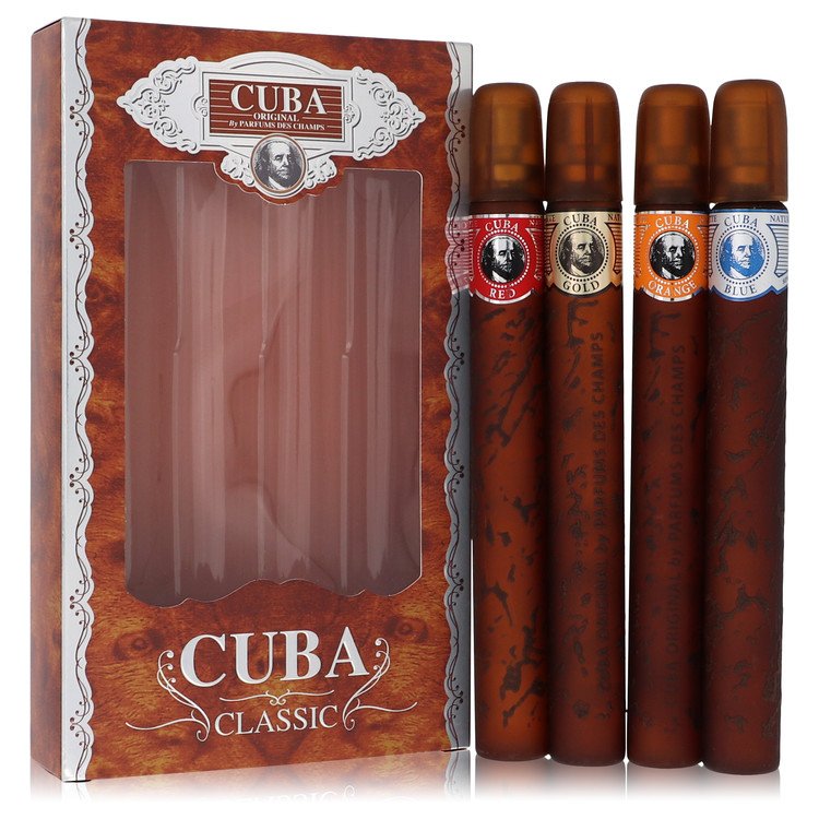 Fragluxe - Cuba Red Cologne By Fragluxe Gift Set. SKU: 458295
