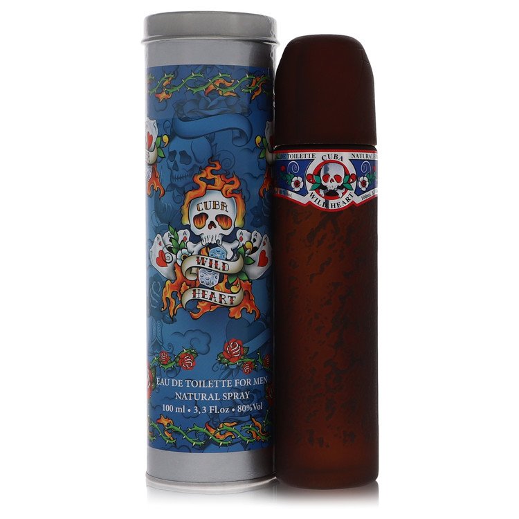 Cuba Wild Heart Eau De Toilette Spray By Fragluxe, Cologne for Men, available at zachava.com