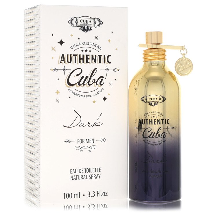 Cuba Authentic Dark Eau De Toilette Spray By Fragluxe, Cologne for Men, available at Zachava.com.