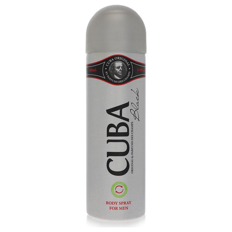 Cuba Black Body Spray By Fragluxe, Cologne for Men, available at zachava.com