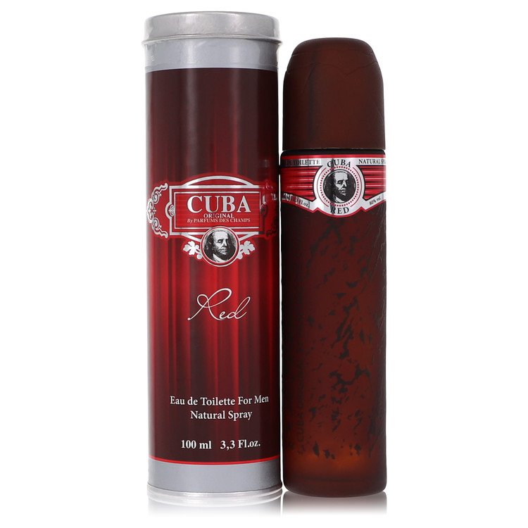 Cuba Red Eau De Toilette Spray By Fragluxe, Cologne for Men, available at zachava.com