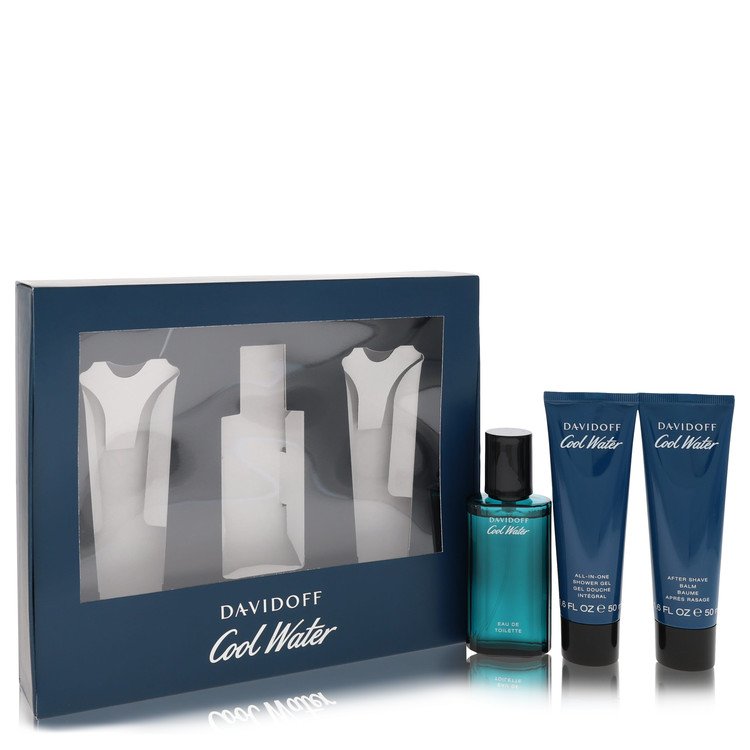 Cool Water by Davidoff Gift Set -- for Men