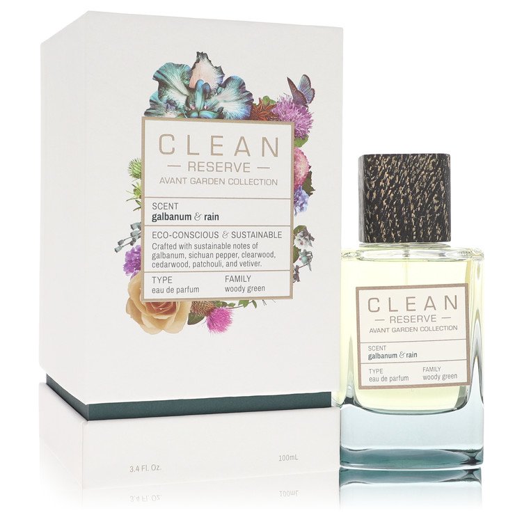 Clean Reserve Galbanum Rain by Clean Eau De Parfum Spray (Unisex) 3.4 oz for Women