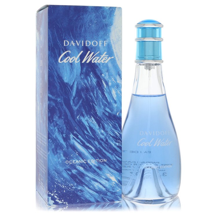 Cool Water Oceanic Edition by Davidoff Eau De Toilette Spray 3.3 oz for Women Main image