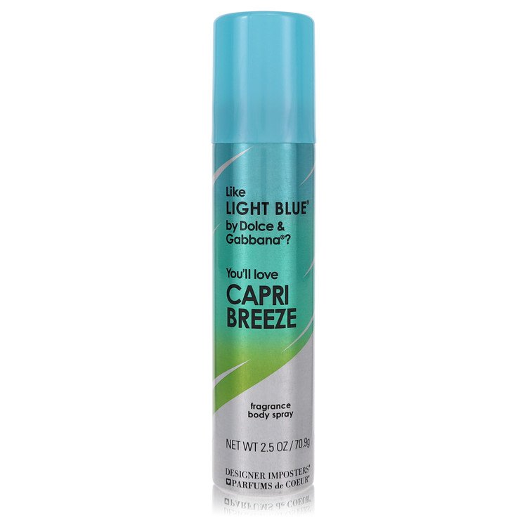 Designer Imposters Capri Breeze Body Spray By Parfums De Coeur, Perfume for Women, available at zachava.com