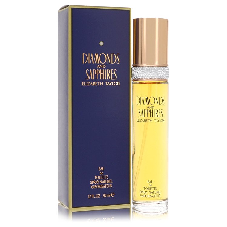 DIAMONDS Sapphires by Elizabeth Taylor Eau De Toilette Spray 1.7 oz for Women