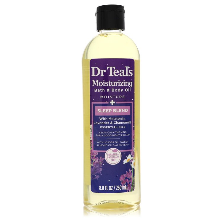 Dr Teal's Moisturizing Bath & Body Oil Sleep Blend Bath & Body Oil with Melatonin, Lavender & Chamomile By Dr Teal's - Zachava.com