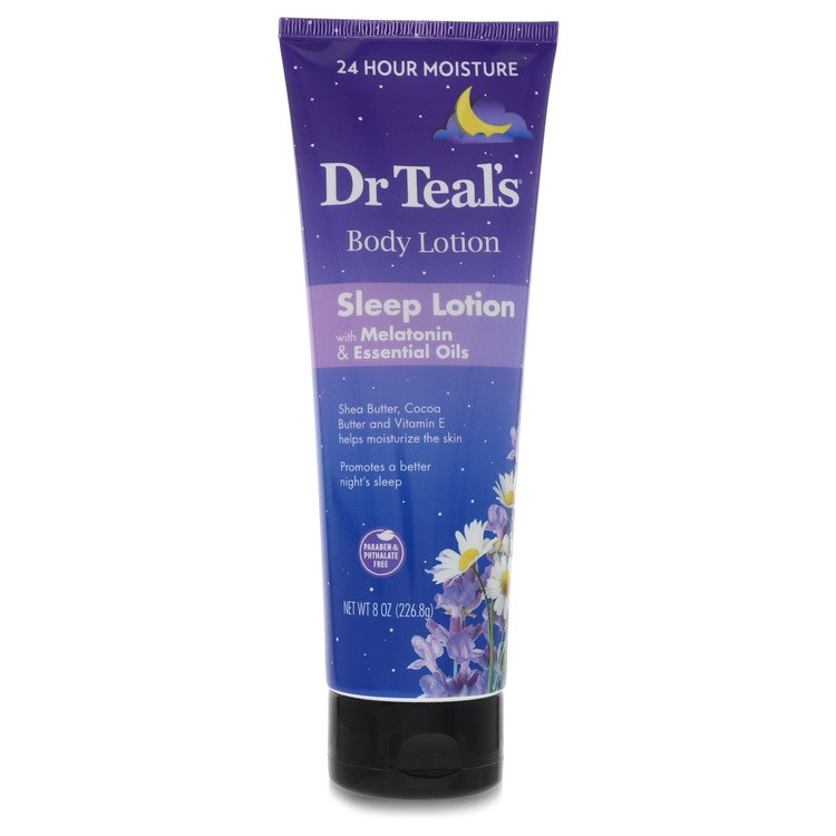 Dr Teal's Sleep Lotion Sleep Lotion with Melatonin & Essential Oils Promotes a better night's sleep (Shea butter, Cocoa Butter and Vitamin E By Dr Teal's, Perfume for Women, available at zachava.com
