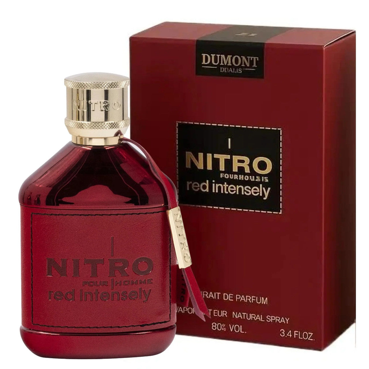 NITRO RED INTENSELY DUMONT PARIS POUR HOMME 3.4 EXTRAIT DE PARFUM SPRAY Main image