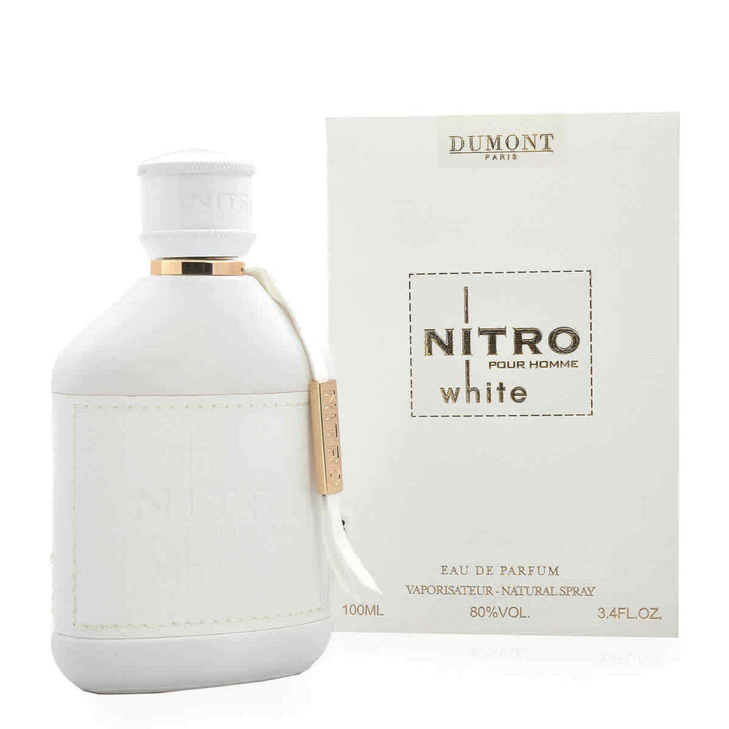 NITRO WHITE DUMONT PARIS POUR HOMME 3.4 EAU DE PARFUM SPRAY
