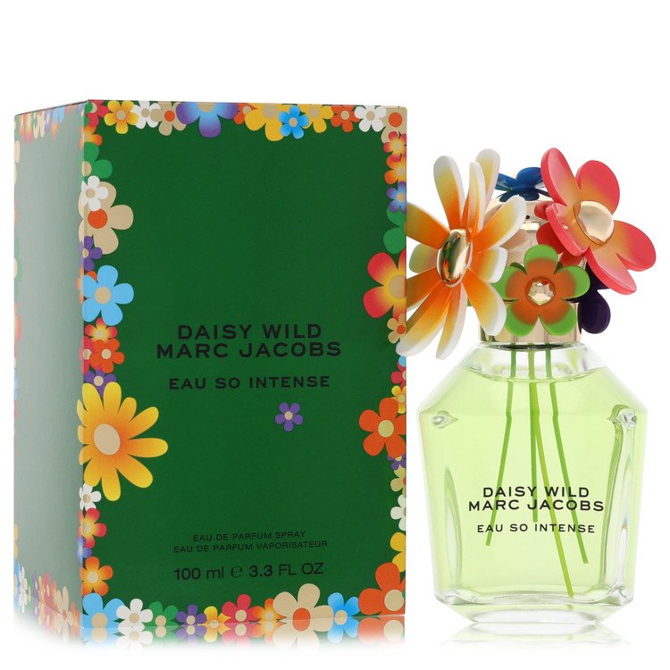 Daisy Wild eau So Intense by Marc Jacobs Eau De Parfum Refillable Spray 3.4 oz for Women
