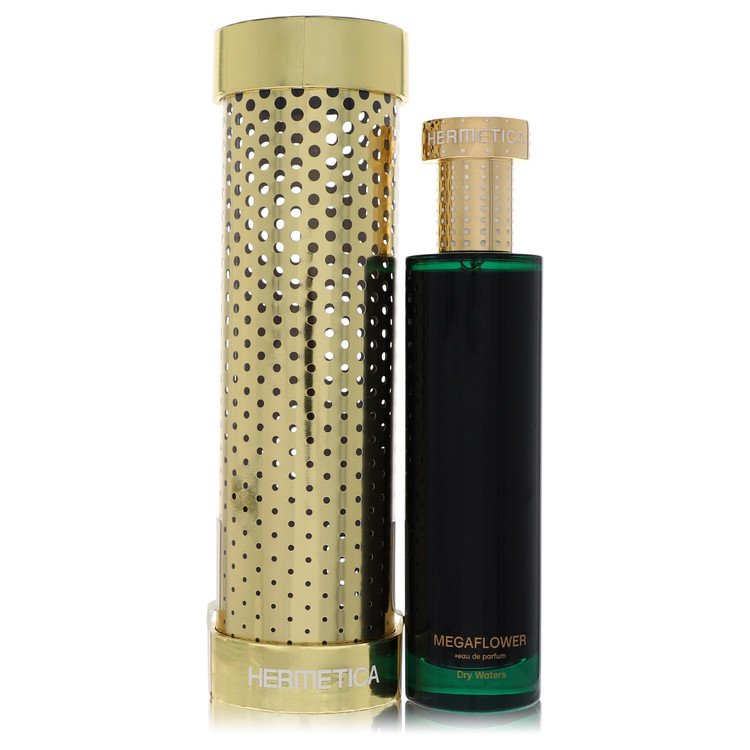 Dry Waters Megaflower by Hermetica Eau De Parfum Spray (Unisex Alcohol Free) 3.3 oz for Women