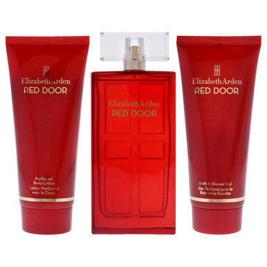 Red Door 3 Pcs Set For Women: 3.3 Eau De Toilette Spray + 3.3 Body Lotion + 3.3 Shower Gel Secondary image