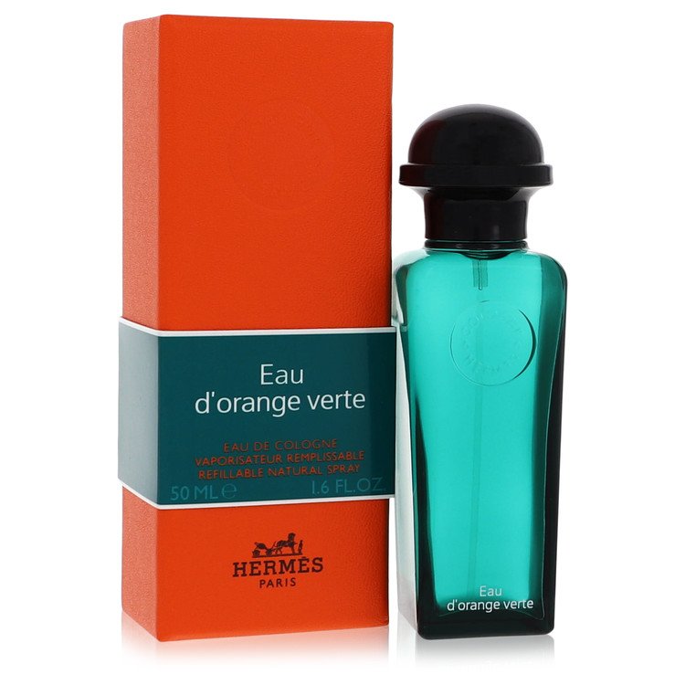 Eau DOrange Verte by Hermes Eau De Cologne Spray Refillable (Unisex) 1.7 oz for Men