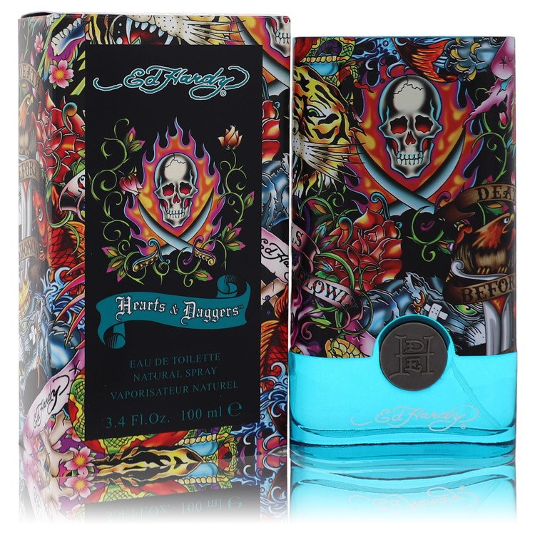 Ed Hardy Hearts & Daggers Eau De Toilette Spray By Christian Audigier - Zachava.com