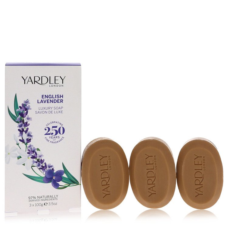 English Lavender 3 x 3.5 oz Soap By Yardley London - Zachava.com
