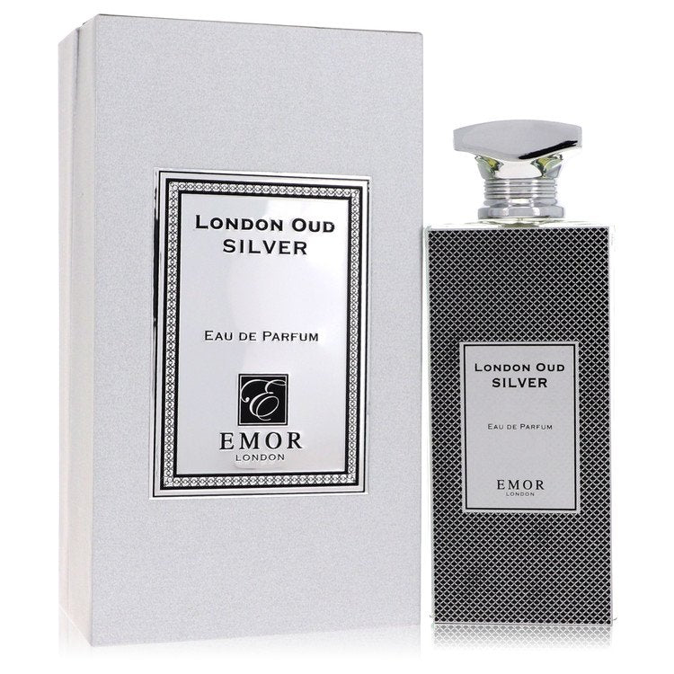 Emor London Oud Silver Eau De Parfum Spray (Unisex) By Emor London, Cologne for Men, available at zachava.com
