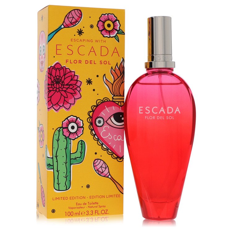 Escada Flor Del Sol Eau De Toilette Spray (Limited Edition) By Escada - Zachava.com
