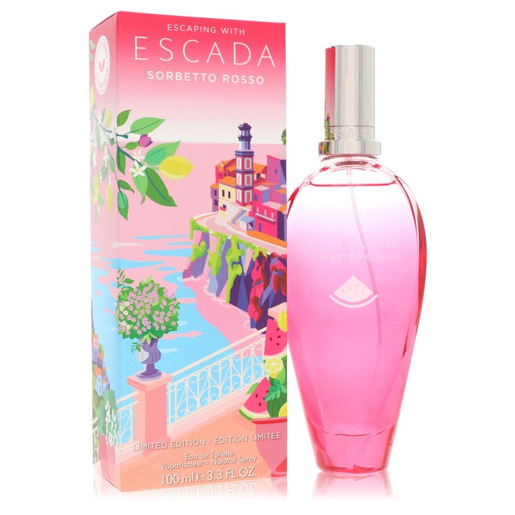 Escada Sorbetto Rosso Eau De Toilette Spray (Limited Edition) By Escada - Zachava.com