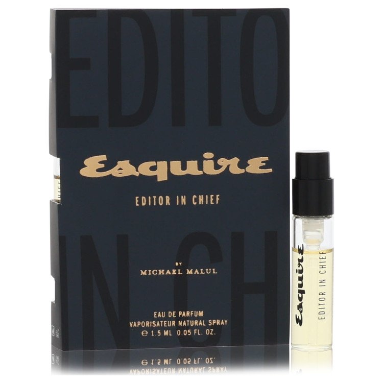 Esquire Editor In Chief Vial (sample) By Michael Malul, Cologne for Men, available at Zachava.com.