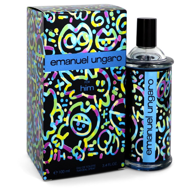 Emanuel Ungaro For Him by Ungaro Eau De Toilette Spray 3.4 oz for Men