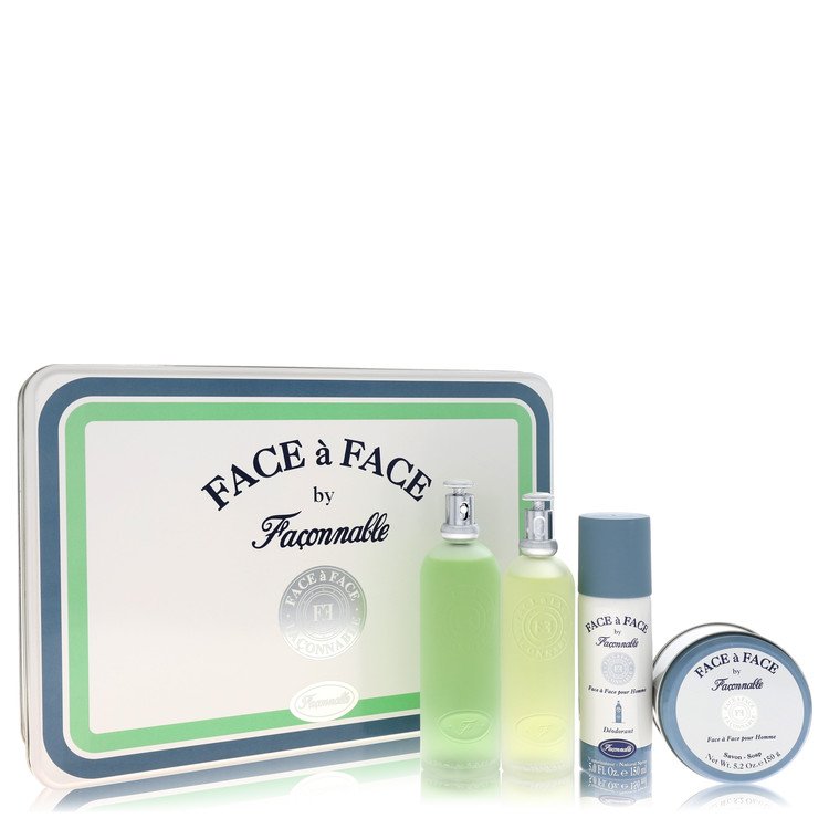 Face A Face Gift Set By Faconnable, Cologne for Men, available at Zachava.com.